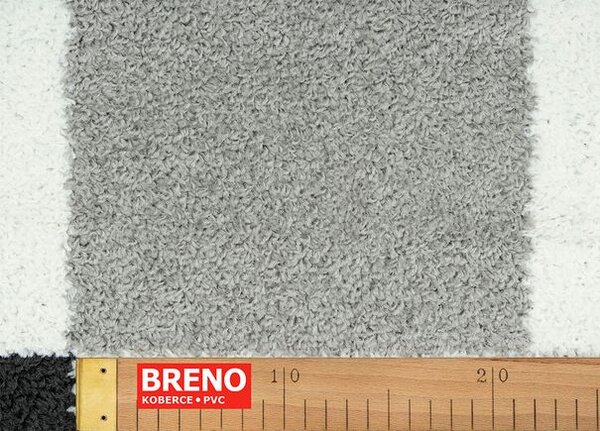 Breno Kusový koberec LOTTO 923/HR5X, 67x120 cm, Vícebarevné/Růžová