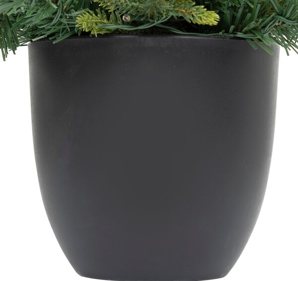Umělý stromeček v květináči KAPPI se světýlky, 50 cm