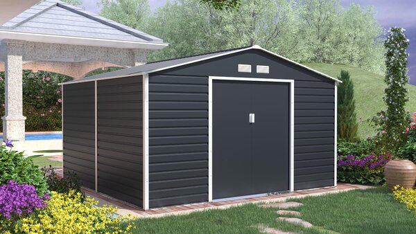 G21 Zahradní domek G21 GAH 1085 - 340 x 319 cm, zelený G21-63900578