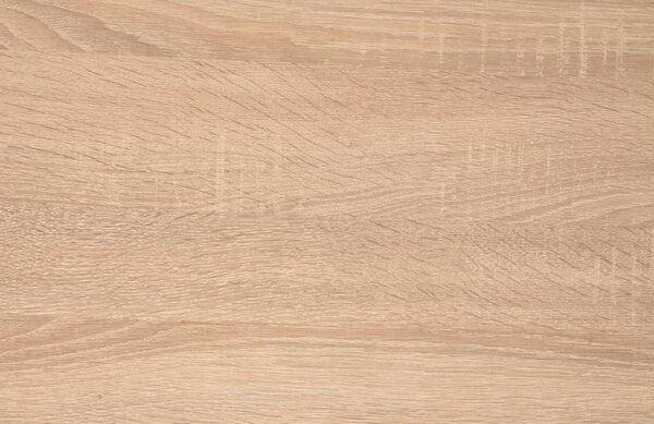 Dubový jídelní stůl Kave Home Argo 120 cm s černou kovovou podnoží