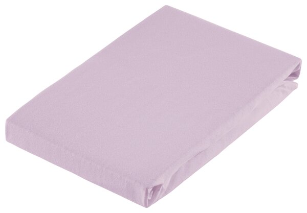 ELASTICKÉ PROSTĚRADLO, žerzej, růžová, 100/220 cm Dieter Knoll - Prostěradla, Online Only