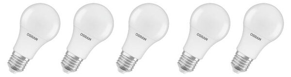 Osram LED žárovka »Led Base Retro«, 5 kusů (Cla60, E27, 806lm, matná) (100409260001)