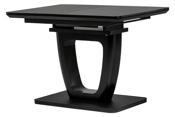 Jídelní stůl Hreidmar-430-BK (černá) (pre 4 až 6 osob). Vlastní profesionální přeprava až k Vám domů 1042757