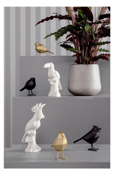 Černá dekorativní soška PT LIVING Bird Small Statue