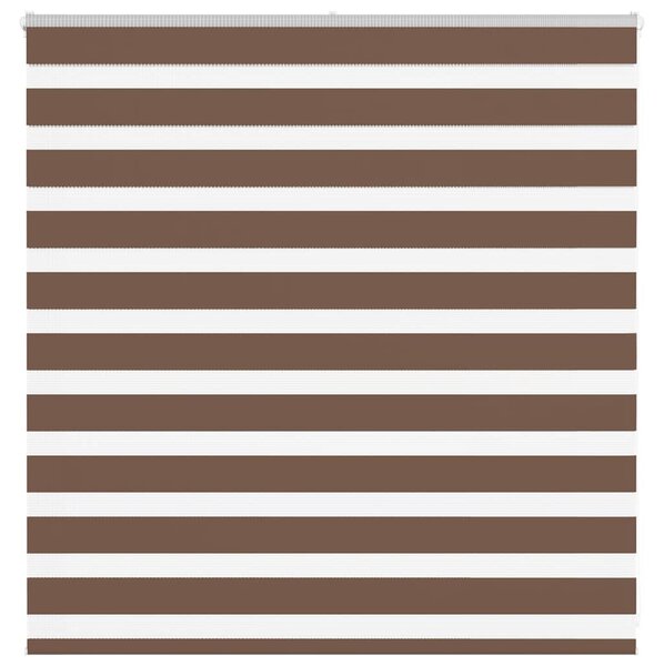 Zebra roleta hnědá 150x200 cm šířka látky 145,9 cm polyester
