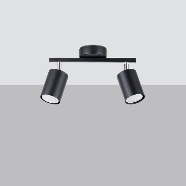 Sollux Lighting Stropní svítidlo LEMMI 2 černé