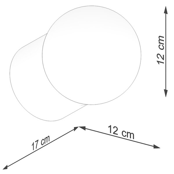 Sollux Lighting Nástěnné svítidlo BOOMO