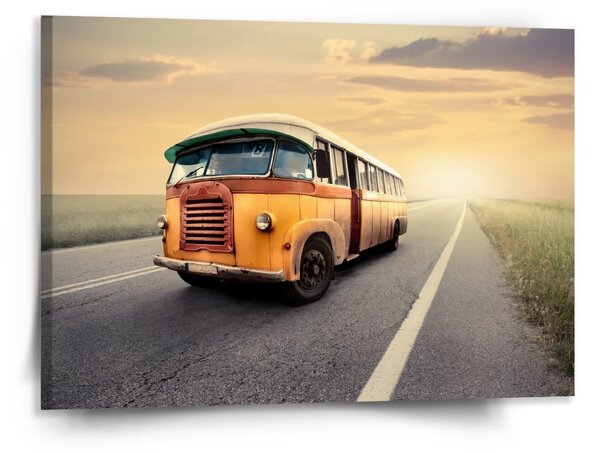 Sablio Obraz Autobus veterán - 150x110 cm