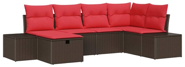 Set pohovek 4 ks polyratan 3360715