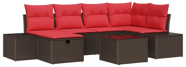 Set pohovek 3 ks polyratan 3360725