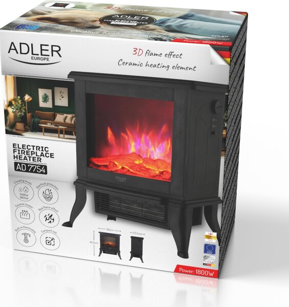Elektrický krb Adler AD 7754
