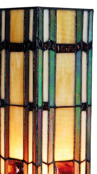 Stolní lampa Tiffany – 12x12x35 cm