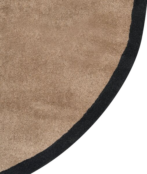 Koberec SAKARO Taupe ø 160 cm Vlna