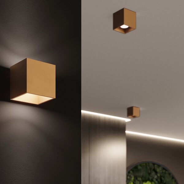 Sollux Lighting Stropní svítidlo QUAD 1 zlaté