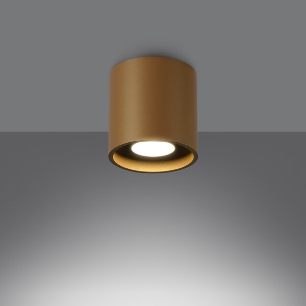 Sollux Lighting Stropní svítidlo ORBIS 1 zlaté