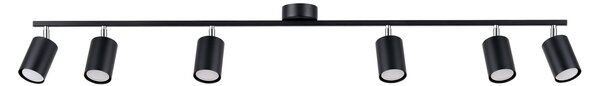Sollux Lighting Stropní svítidlo LEMMI 6L černé