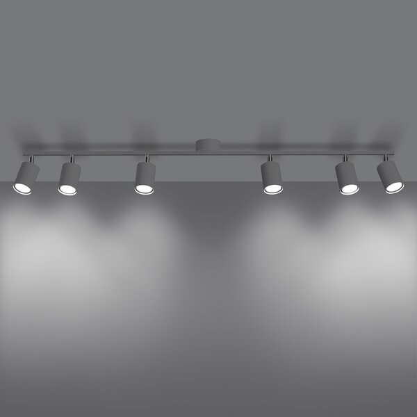 Sollux Lighting Stropní svítidlo LEMMI 6L bílé