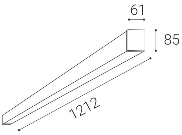 LED2 1540451D Venkovní svítidlo FORO, W DALI/PUSH 40W 3000K/3500K/4000K bílá