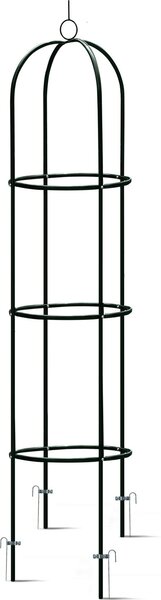 Plonos PL-992 Zahradní kovová opora pro popínavé rostliny 200 cm, černá