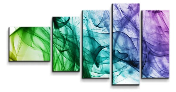 Sablio Obraz - 5-dílný Barevný efekt - 100x60 cm