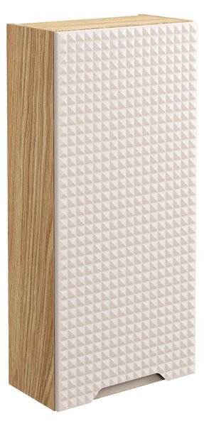 Comad Koupelnová skříňka závěsná horní Luxor Beige 35 béžová/dub olejovaný