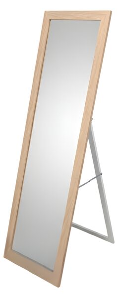 Stojací zrcadlo HAVLYS hnědé, 127 x 37 cm