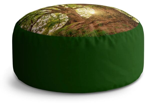 Sablio Taburet Circle Stromy: 38x48 cm