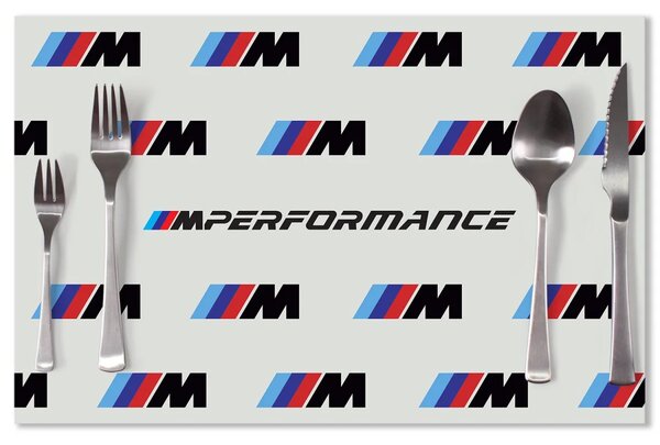 Sablio Prostírání MPERFORMANCE bílý vzor: 40x30cm