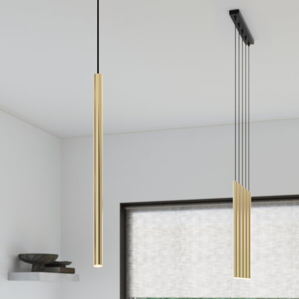 Sollux Lighting Závěsné svítidlo PASTELO 1 leštěná zlatá