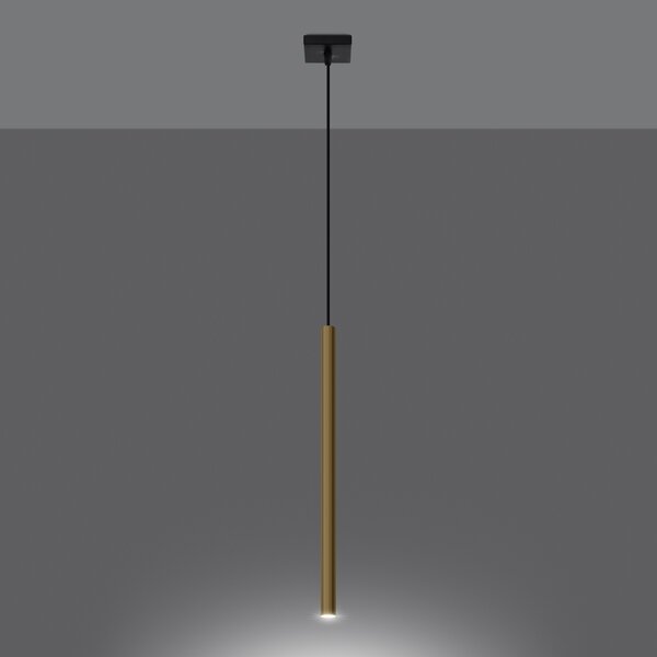 Sollux Lighting Závěsné svítidlo PASTELO 1 leštěná zlatá