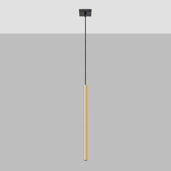 Sollux Lighting Závěsné svítidlo PASTELO 1 leštěná zlatá