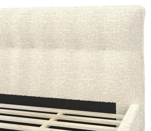 Čalouněná postel CLEA 180x200, krémová