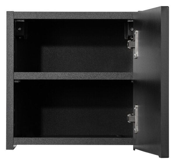 Závěsná skříňka do koupelny NOVA Black 83-30-1DQ | kostka