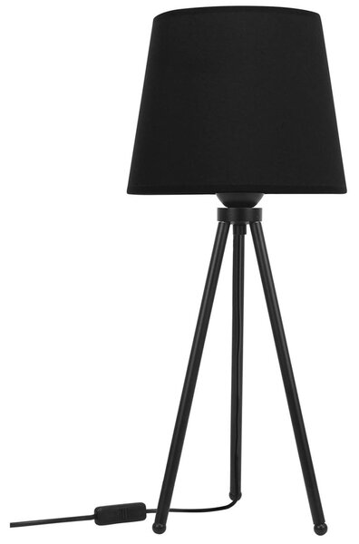 Stolní lampa MILANO, 1x textilní stínítko (výběr ze 4 barev), (výběr ze 3 barev konstrukce)