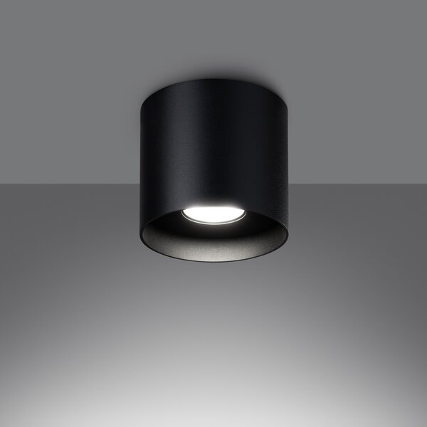 Sollux Lighting Stropní svítidlo MIKA černé