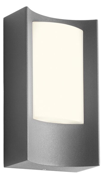 Smarter LED venkovní nástěnné svítidlo Warp, v.20cm Barva: Tmavě šedá