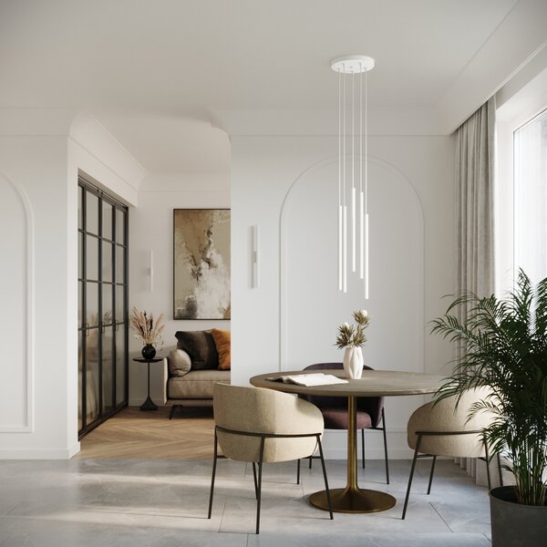 Sollux Lighting Závěsné svítidlo PASTELO 2 bílé