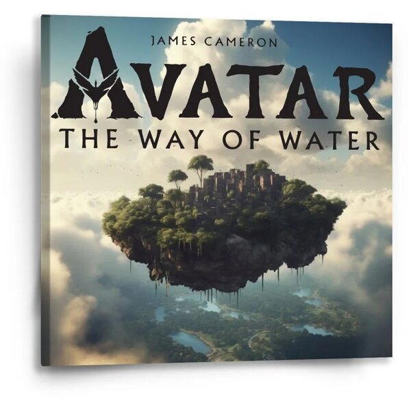 Sablio Obraz Avatar The Way of Water Létající město - 50x50 cm