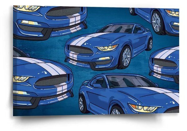 Sablio Obraz Mustang Pattern - 60x40 cm