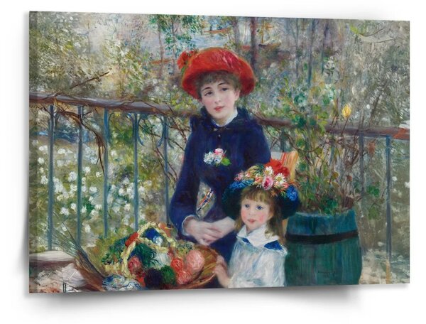 Sablio Obraz Dvě sestry (Na Terase) - Pierre-Auguste Renoir - 150x110 cm