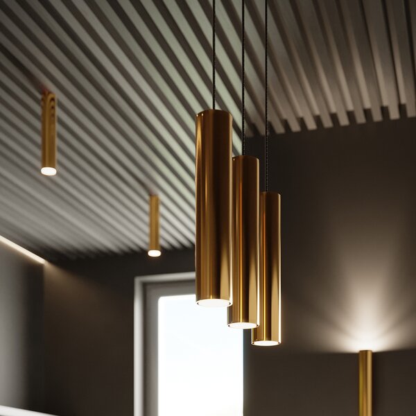 Sollux Lighting Stropní svítidlo LAGOS 30 leštěné zlaté