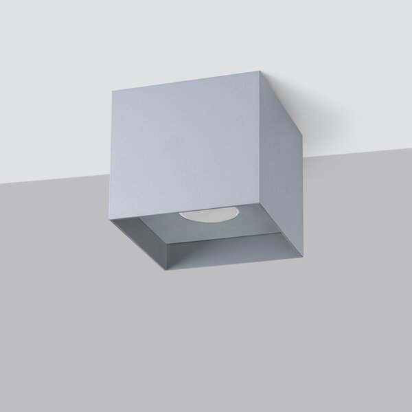 Sollux Lighting Stropní svítidlo HATI šedé