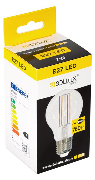 Sollux Lighting LED žárovka E27 3000K 7W 760lm