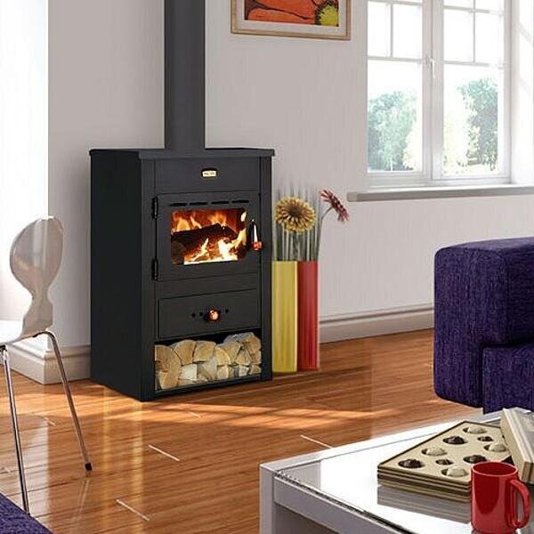 Krbová kamna na dřevo, 10 kW Prity K12