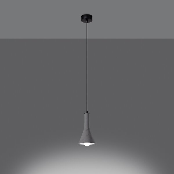 Sollux Lighting Závěsné svítidlo REA 1 beton