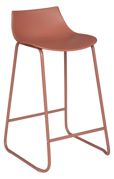 Barová židle růžová k desce 90 cm OTAC
