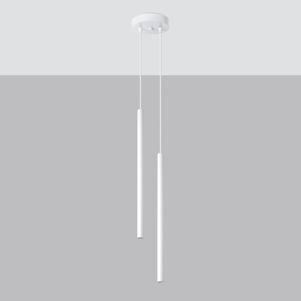 Sollux Lighting Závěsné svítidlo PASTELO 2 bílé