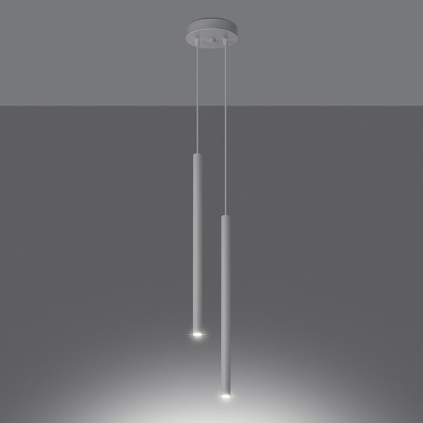 Sollux Lighting Závěsné svítidlo PASTELO 2 bílé