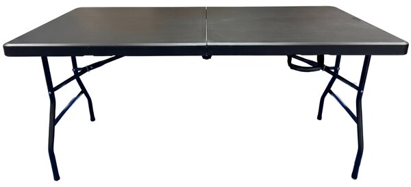 TENTino Skládací stůl 152x76 cm BLACK PŮLENÝ