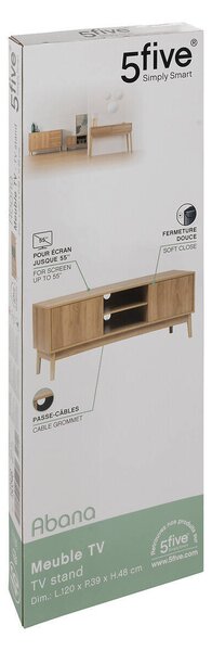 Komoda pod televizi ABANA, 120 x 39 x 48 cm